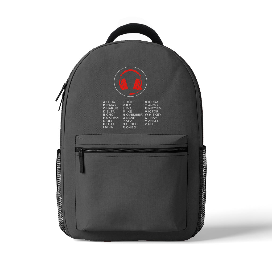 Aviation Alphabet 3 Designed 3D Backpacks