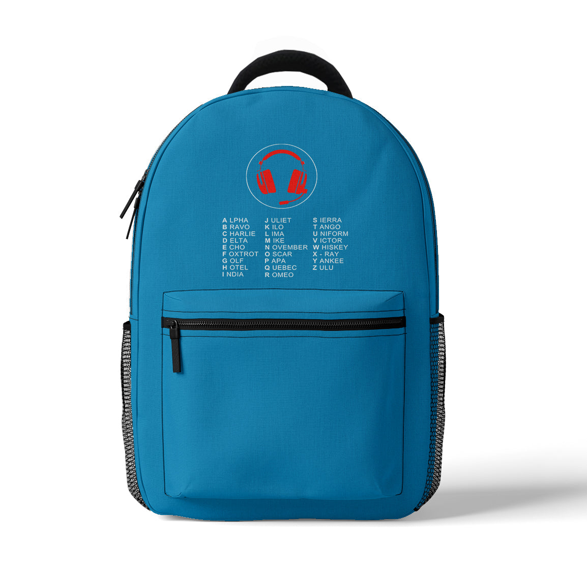 Aviation Alphabet 3 Designed 3D Backpacks