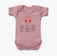Thumbnail for Aviation Alphabet 3 Designed Baby Bodysuits