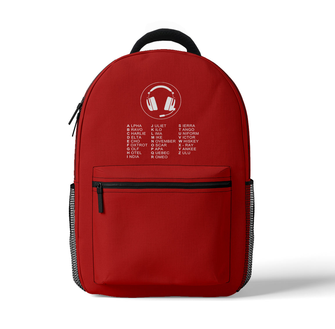 Aviation Alphabet 3 Designed 3D Backpacks