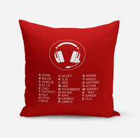 Thumbnail for Aviation Alphabet 3 Designed Pillows