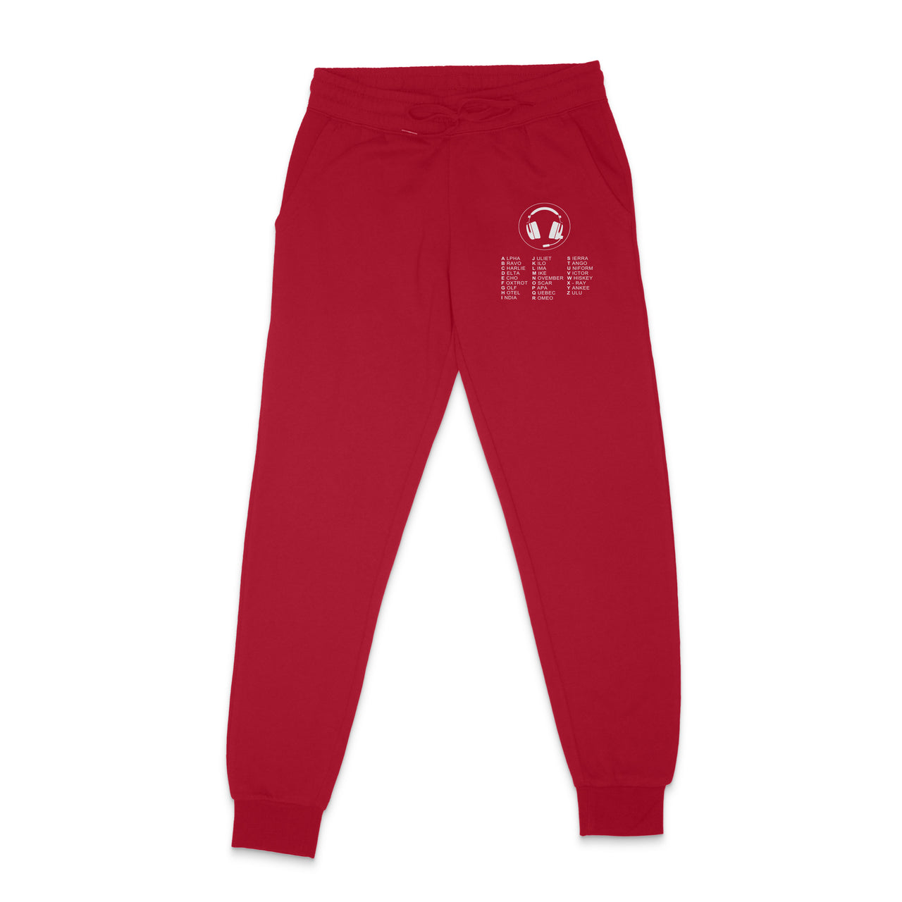 Aviation Alphabet 3 Designed Sweatpants