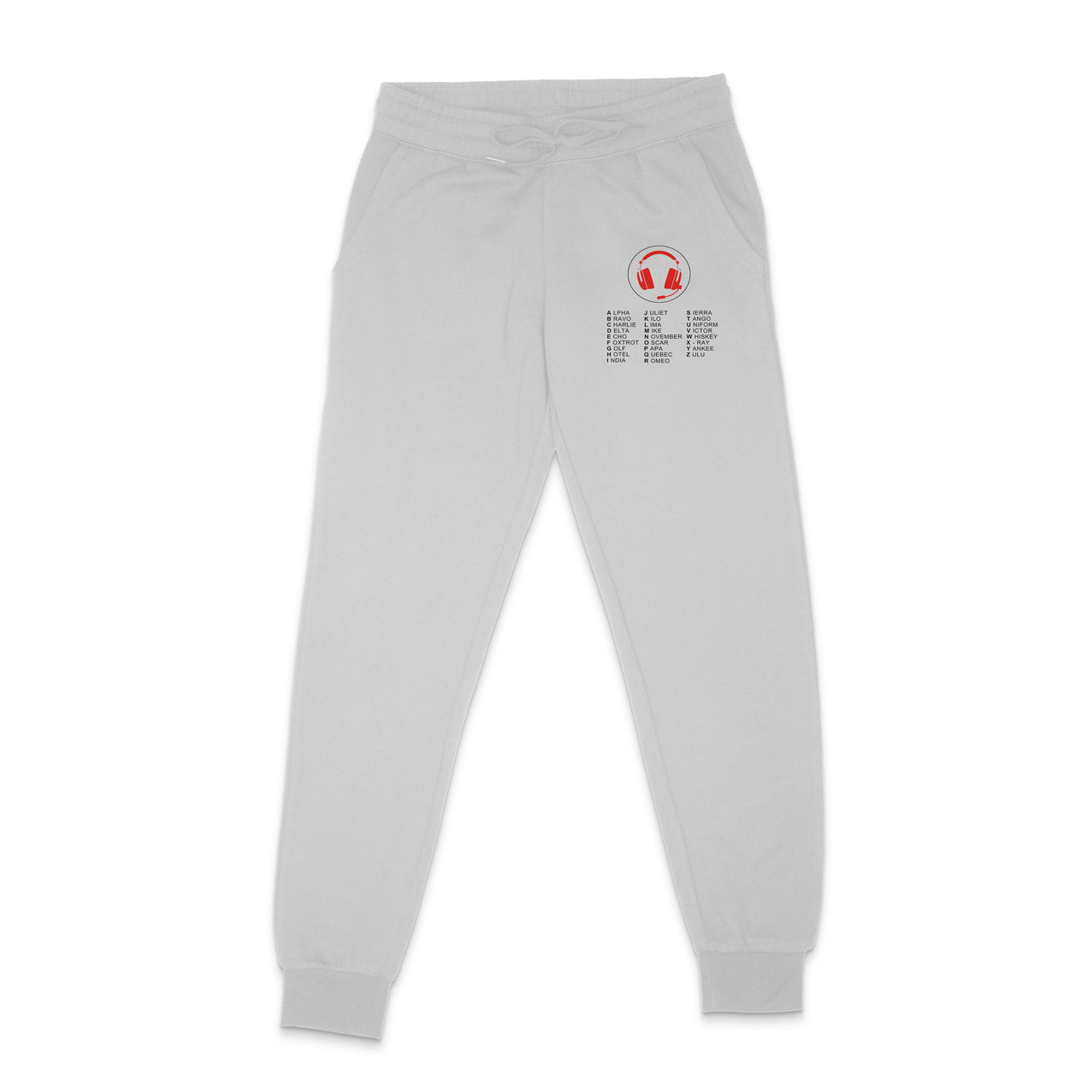 Aviation Alphabet 3 Designed Sweatpants