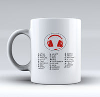 Thumbnail for Aviation Alphabet 3 Designed Mugs