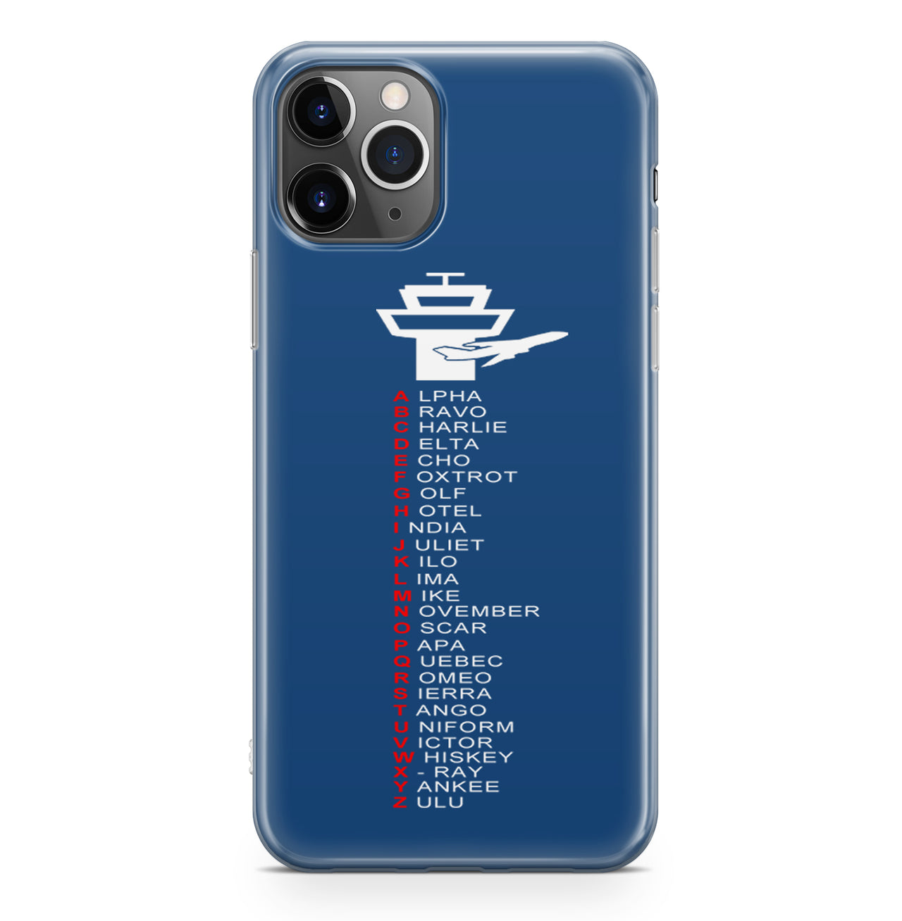 Aviation Alphabet Designed iPhone Cases