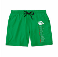 Thumbnail for Aviation Alphabet Designed Swim Trunks & Shorts