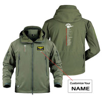 Thumbnail for Aviation Alphabet Designed Military Jackets (Customizable)