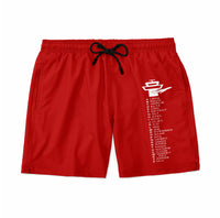 Thumbnail for Aviation Alphabet Designed Swim Trunks & Shorts