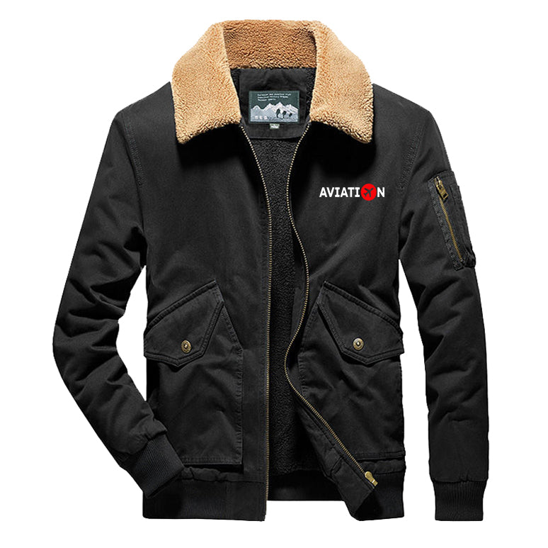 Aviation Designed Thick Bomber Jackets