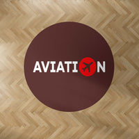 Thumbnail for Aviation Designed Carpet & Floor Mats (Round)