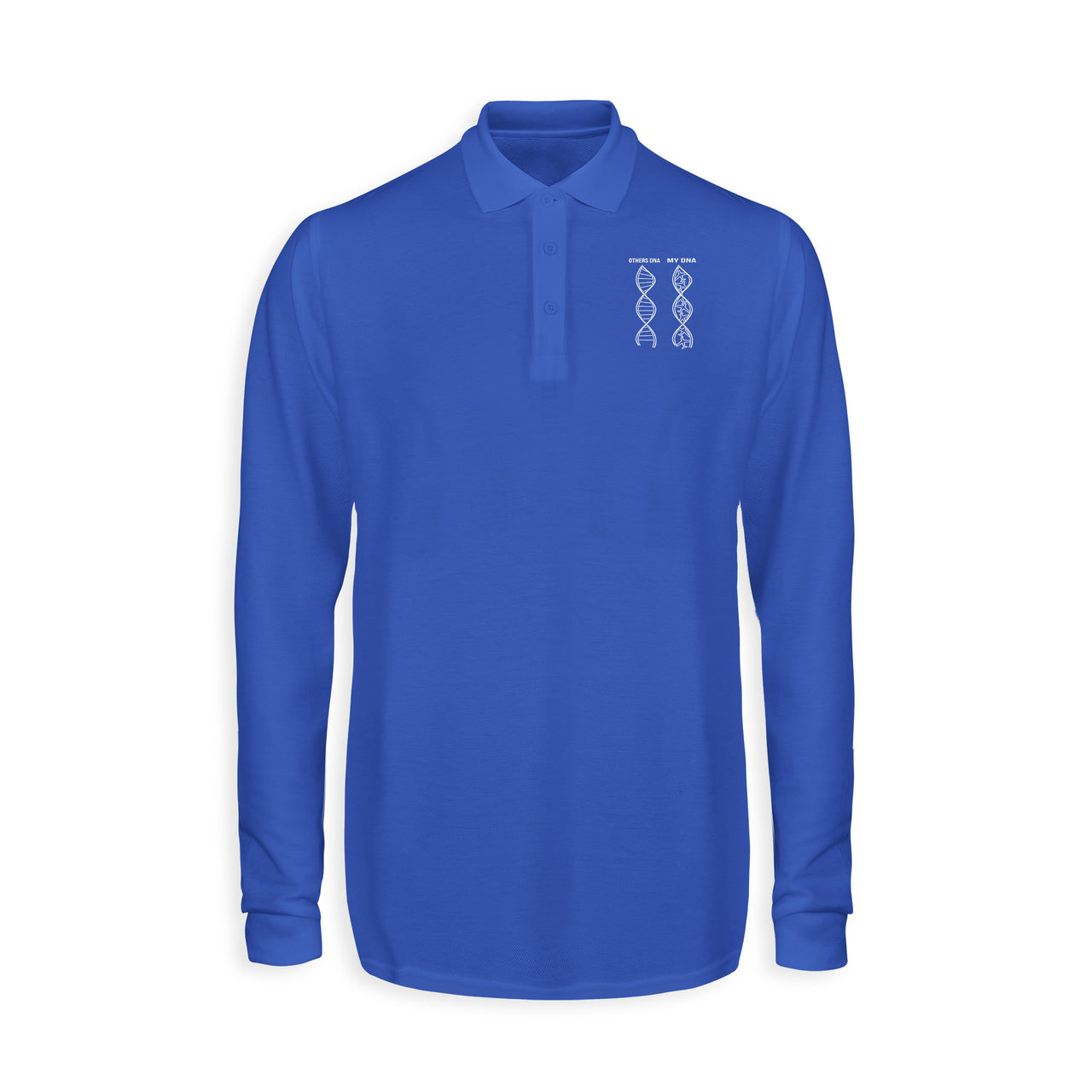 Aviation DNA Designed Long Sleeve Polo T-Shirts