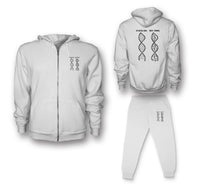 Thumbnail for Aviation DNA Designed Zipped Hoodies & Sweatpants Set