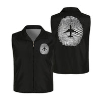 Thumbnail for Aviation Finger Print Designed Thin Style Vests