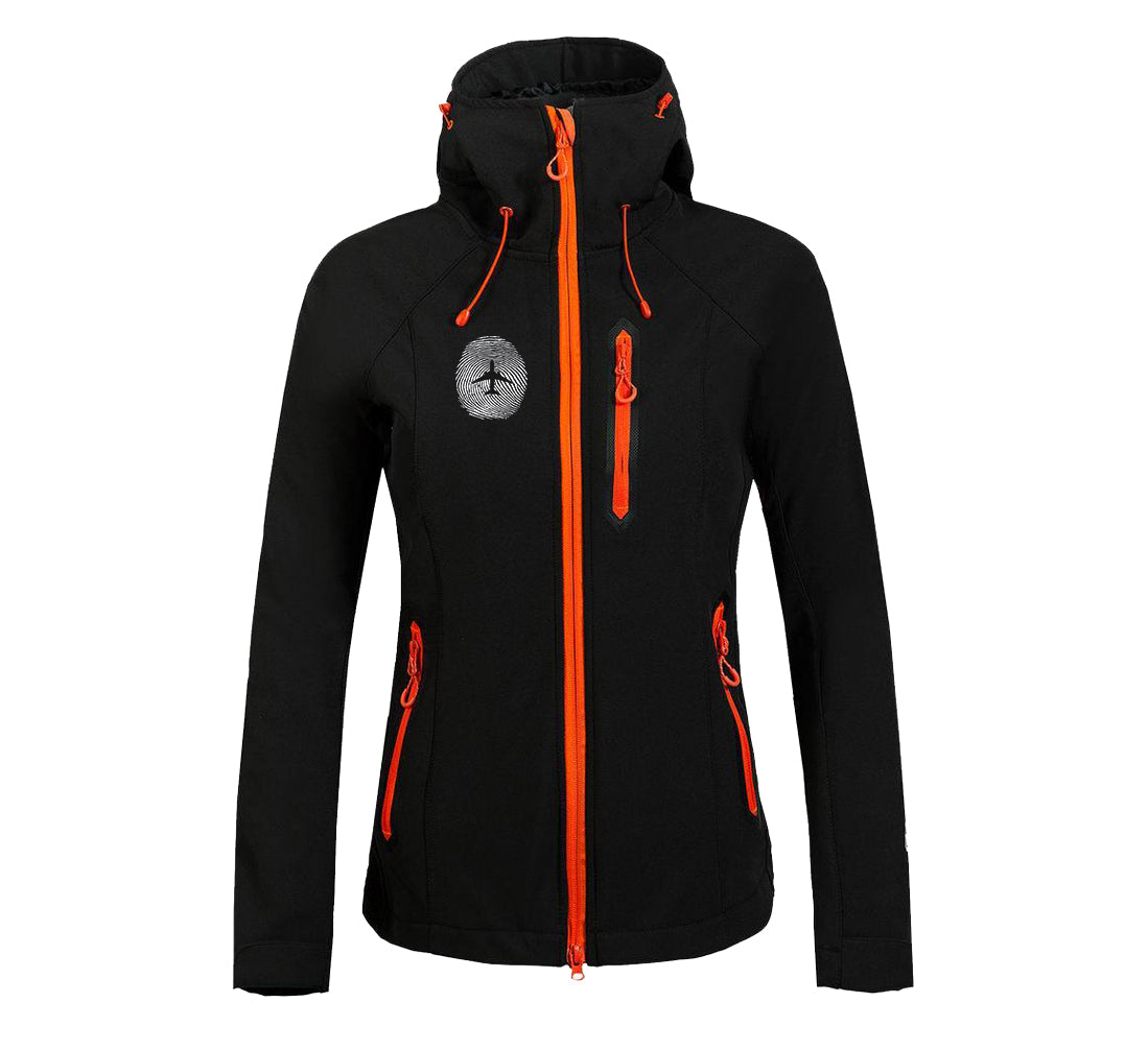 Aviation Finger Print Designed "Women" Polar Jackets