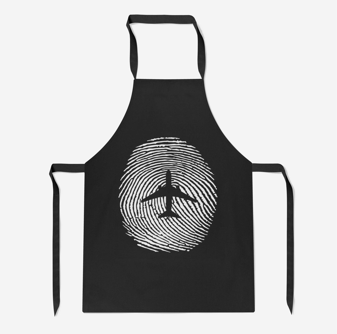 Aviation Finger Print Designed Kitchen Aprons