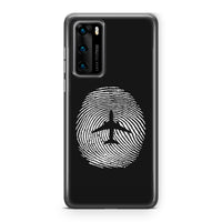 Thumbnail for Aviation Finger Print Designed Huawei Cases