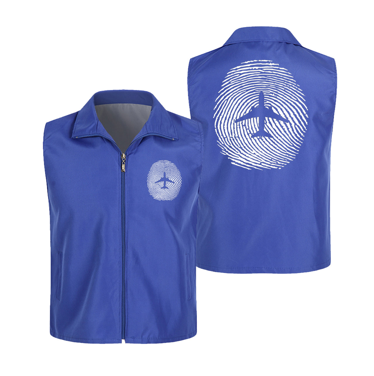 Aviation Finger Print Designed Thin Style Vests