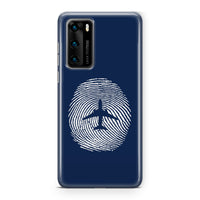 Thumbnail for Aviation Finger Print Designed Huawei Cases