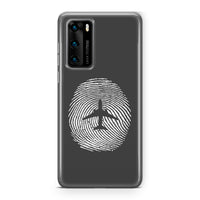 Thumbnail for Aviation Finger Print Designed Huawei Cases