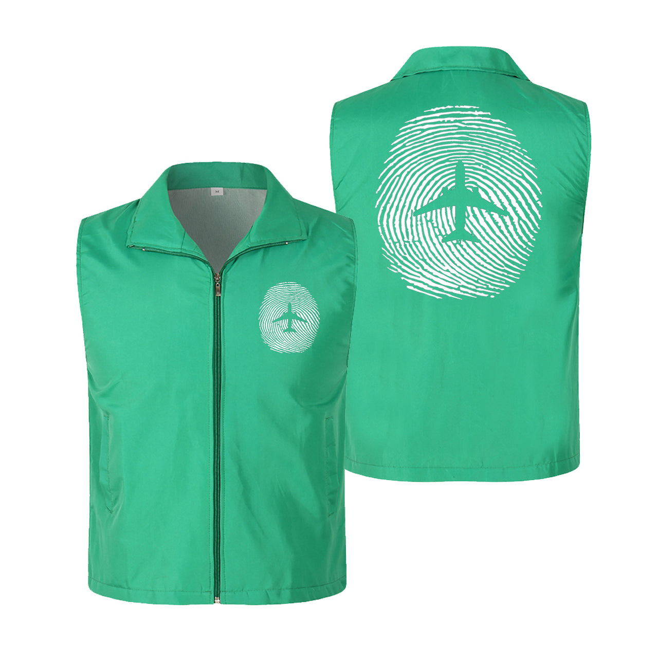 Aviation Finger Print Designed Thin Style Vests