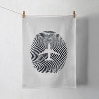 Thumbnail for Aviation Finger Print Designed Towels