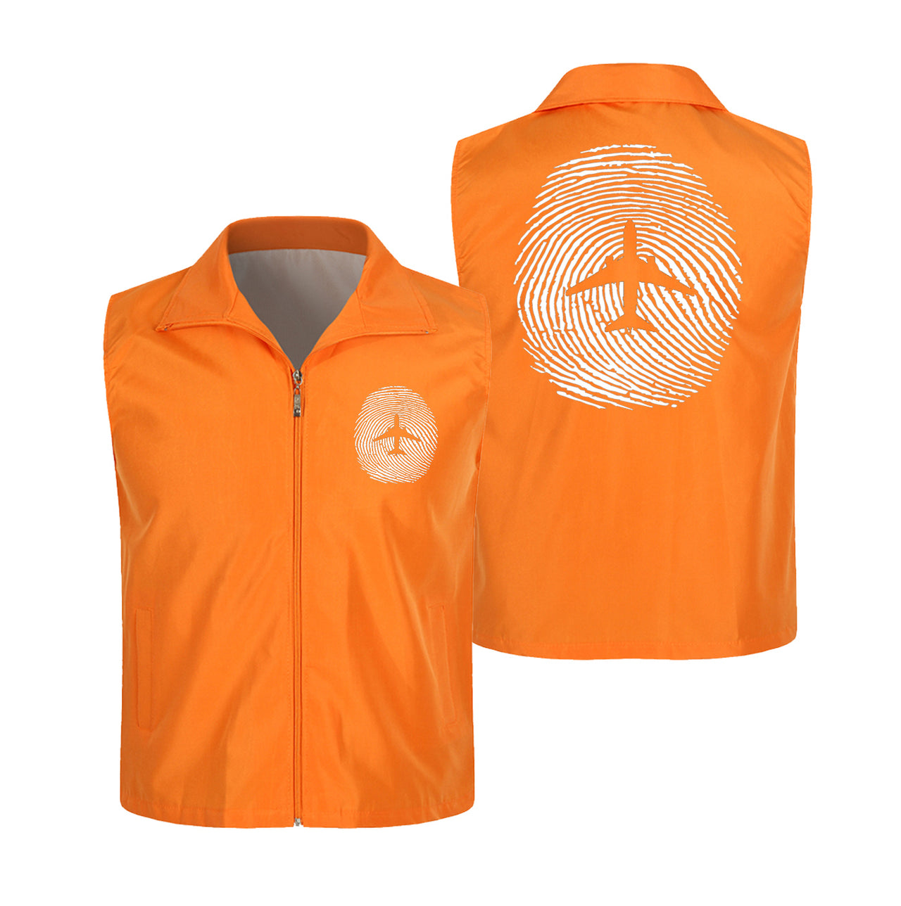 Aviation Finger Print Designed Thin Style Vests