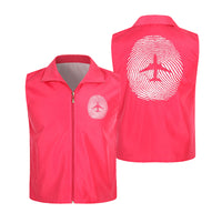 Thumbnail for Aviation Finger Print Designed Thin Style Vests