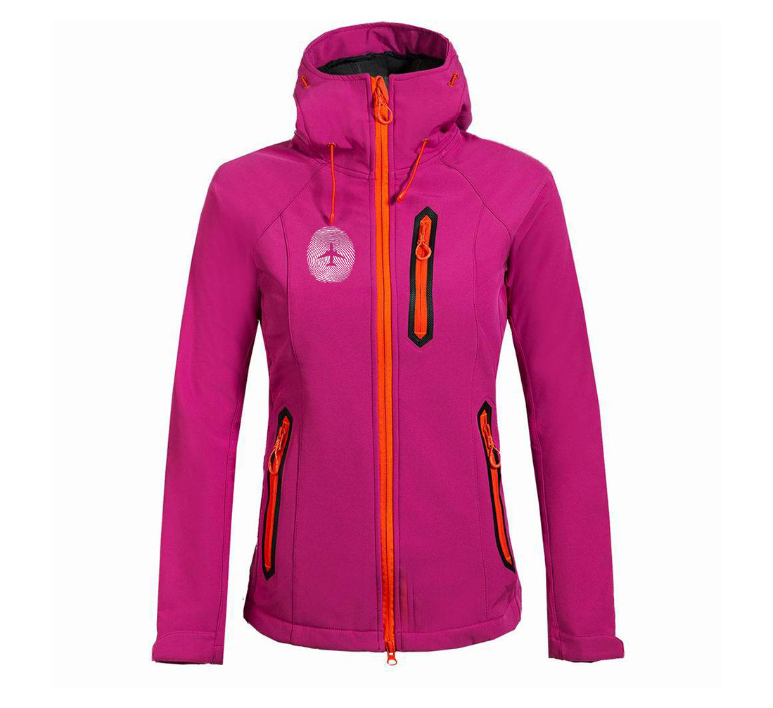 Aviation Finger Print Designed "Women" Polar Jackets