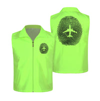 Thumbnail for Aviation Finger Print Designed Thin Style Vests