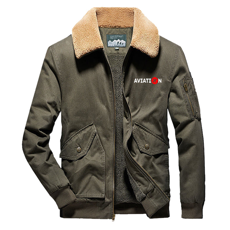 Aviation Designed Thick Bomber Jackets