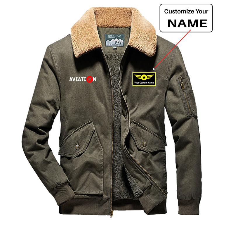 Aviation Designed Thick Bomber Jackets