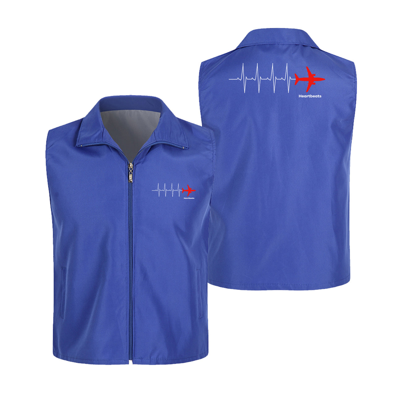 Aviation Heartbeats Designed Thin Style Vests