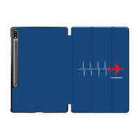 Thumbnail for Aviation Heartbeats Designed Samsung Tablet Cases