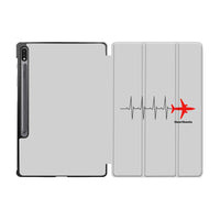 Thumbnail for Aviation Heartbeats Designed Samsung Tablet Cases