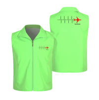 Thumbnail for Aviation Heartbeats Designed Thin Style Vests