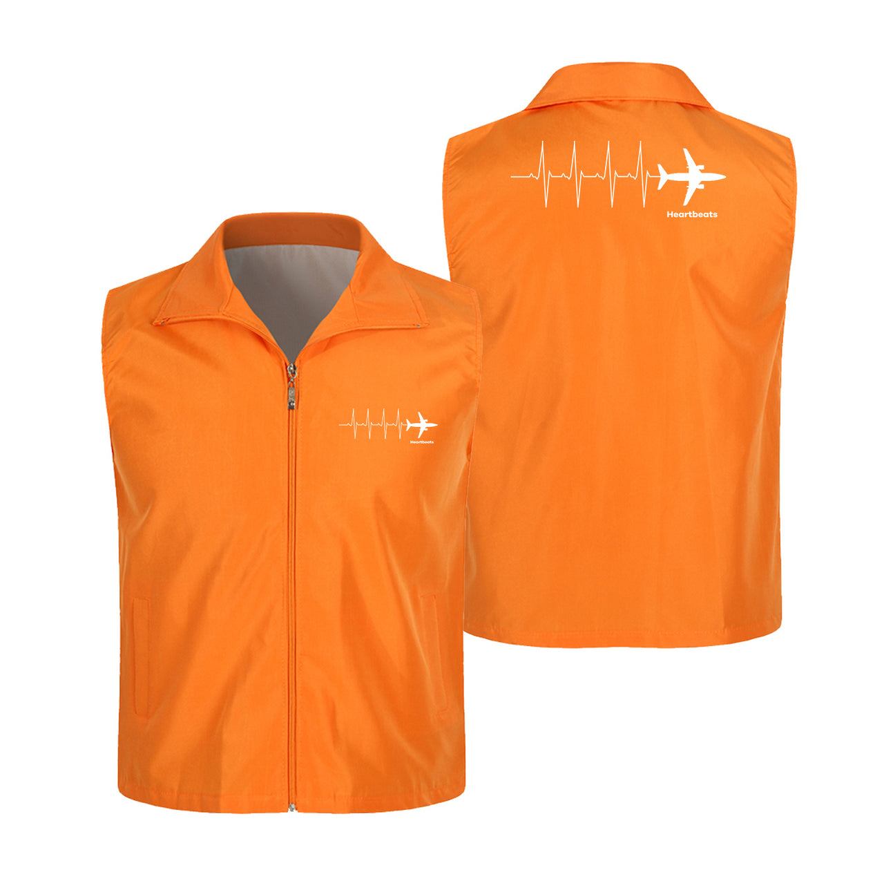 Aviation Heartbeats Designed Thin Style Vests