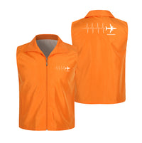 Thumbnail for Aviation Heartbeats Designed Thin Style Vests