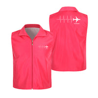 Thumbnail for Aviation Heartbeats Designed Thin Style Vests