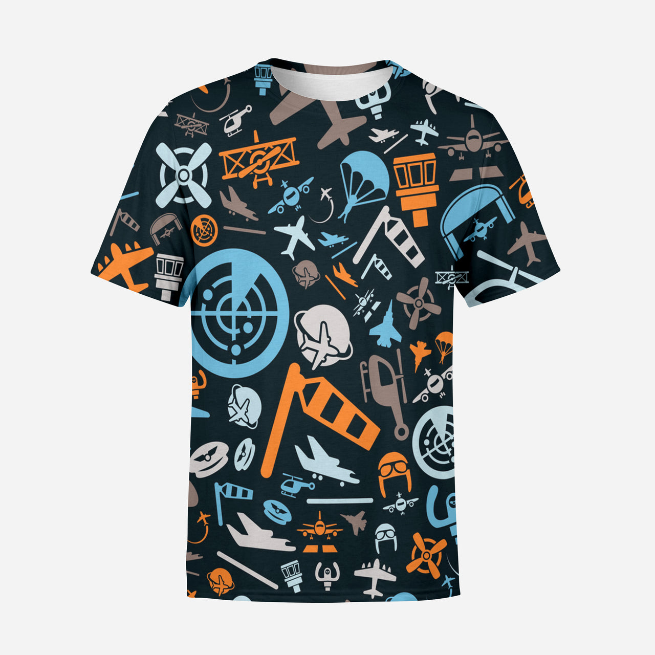 Aviation Icons Designed 3D T-Shirts