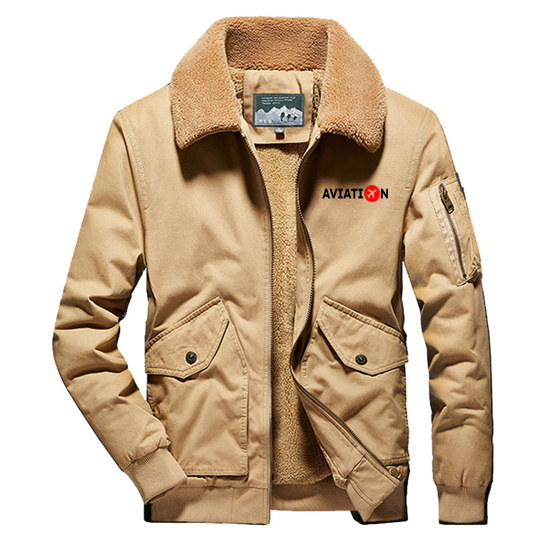 Aviation Designed Thick Bomber Jackets