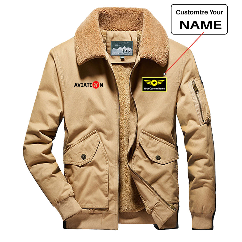 Aviation Designed Thick Bomber Jackets