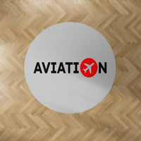 Thumbnail for Aviation Designed Carpet & Floor Mats (Round)