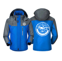 Thumbnail for Aviation Lovers Designed Thick Winter Jackets