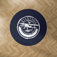 Thumbnail for Aviation Lovers Designed Carpet & Floor Mats (Round)