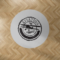 Thumbnail for Aviation Lovers Designed Carpet & Floor Mats (Round)