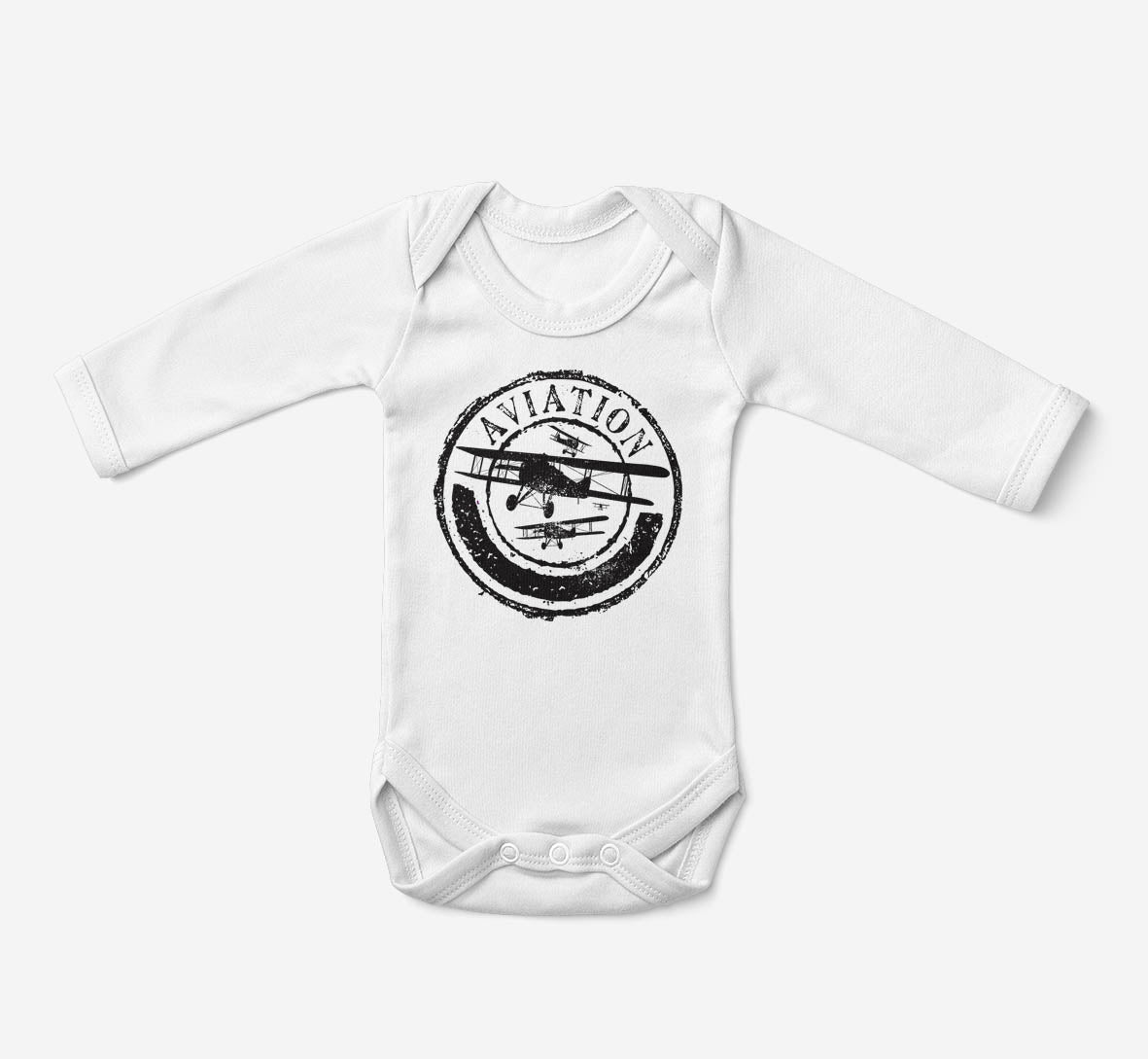 Aviation Lovers Designed Baby Bodysuits