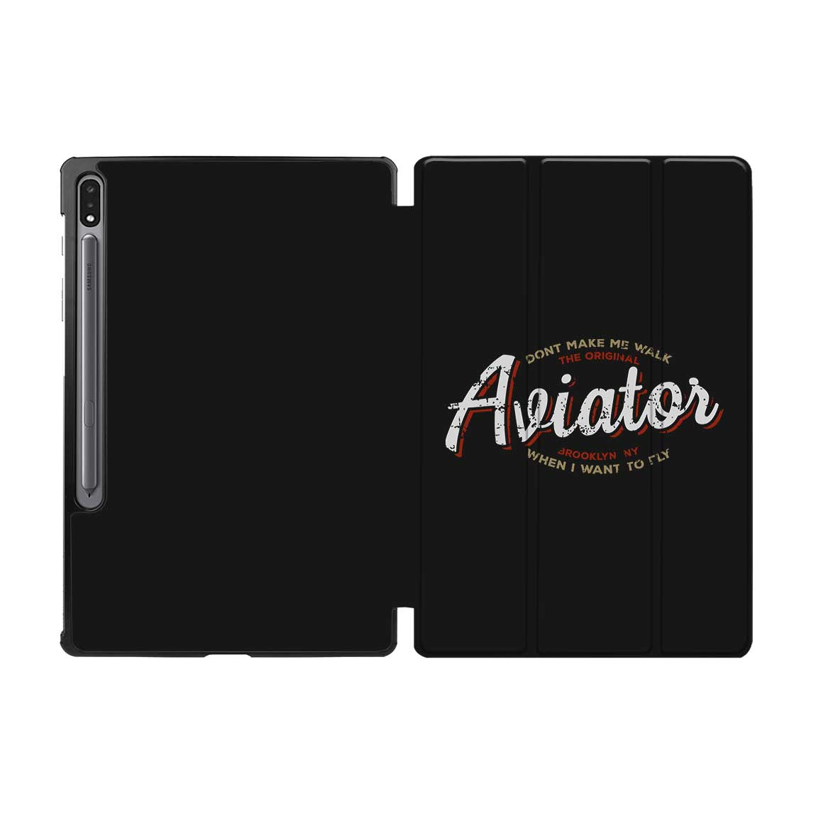 Aviator - Dont Make Me Walk Designed Samsung Tablet Cases