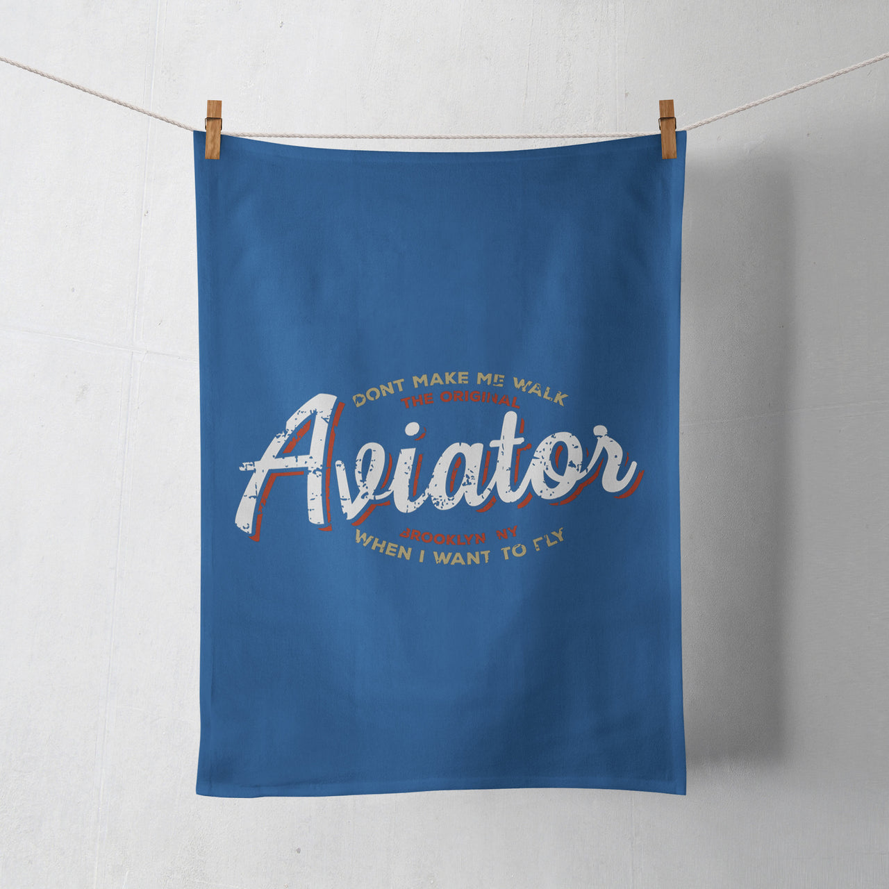 Aviator - Dont Make Me Walk Designed Towels