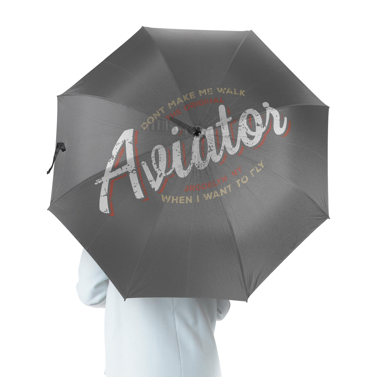 Aviator - Dont Make Me Walk Designed Umbrella