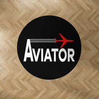 Thumbnail for Aviator Designed Carpet & Floor Mats (Round)